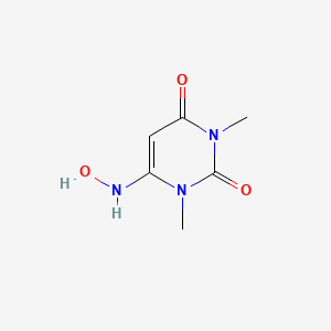 molecular formula C6H9N3O3 B1635729 1,3-Dimethyl-6-hydroxylaminouracil CAS No. 42963-41-7