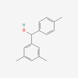 molecular formula C16H18O B1635853 3,4',5-Trimethylbenzhydrol 
