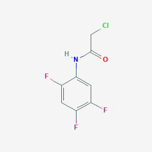 molecular formula C8H5ClF3NO B1635898 2-chloro-N-(2,4,5-trifluorophenyl)acetamide CAS No. 885267-45-8