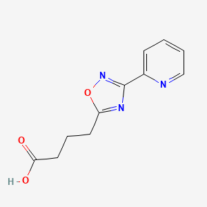 4-(3-Pyridin-2-yl-[1,2,4]oxadiazol-5-yl)-butyric acid