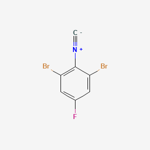 molecular formula C7H2Br2FN B1636051 2,6-Dibromo-4-fluorophenylisocyanide 