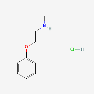 molecular formula C9H14ClNO B1636080 盐酸 N-甲基-2-苯氧基乙胺 CAS No. 85262-76-6