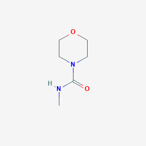 molecular formula C6H12N2O2 B163610 N-methylmorpholine-4-carboxamide CAS No. 126401-65-8