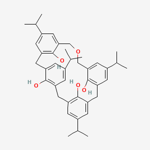 molecular formula C41H50O5 B1636149 p-Isopropyldihomooxacalix[4]arene 