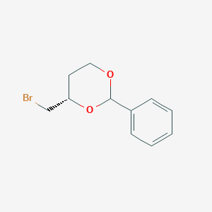 molecular formula C11H13BrO2 B1636153 (4S)-4-(bromomethyl)-2-phenyl-1,3-dioxane 