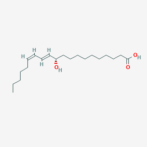 molecular formula C20H36O3 B163616 11S-hydroxy-12E,14Z-eicosadienoic acid CAS No. 330800-90-3