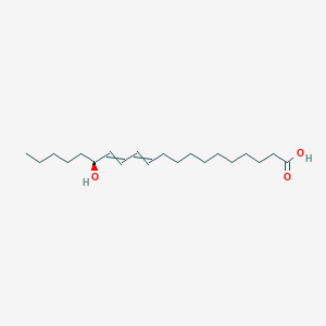 molecular formula C20H36O3 B163619 (15S)-15-hydroxyicosa-11,13-dienoic acid CAS No. 92693-04-4