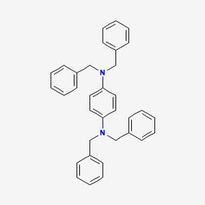molecular formula C34H32N2 B1636243 N1,N1,N4,N4-四苄基苯-1,4-二胺 CAS No. 13456-78-5