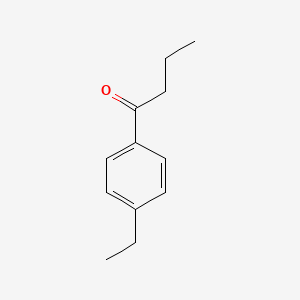 molecular formula C12H16O B1636266 1-(4-Ethylphenyl)butan-1-one 