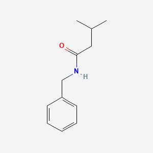 molecular formula C12H17NO B1636272 N-benzyl-3-methylbutanamide 
