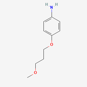 molecular formula C10H15NO2 B1636318 4-(3-Methoxypropoxy)aniline CAS No. 100131-95-1
