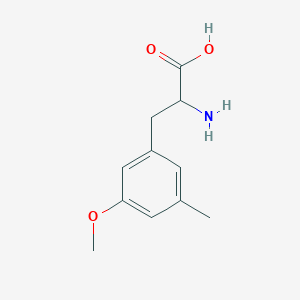 molecular formula C11H15NO3 B1636371 2-Amino-3-(3-methoxy-5-methylphenyl)propanoic acid CAS No. 603106-30-5