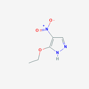 molecular formula C5H7N3O3 B1636373 3-乙氧基-4-硝基-1H-吡唑 CAS No. 400878-03-7