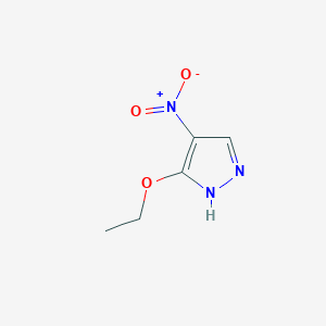 molecular formula C5H7N3O3 B1636373 3-Ethoxy-4-nitro-1H-pyrazol CAS No. 400878-03-7