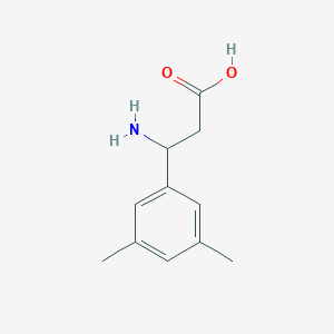 molecular formula C11H15NO2 B1636377 3-amino-3-(3,5-dimethylphenyl)propanoic Acid CAS No. 293330-11-7