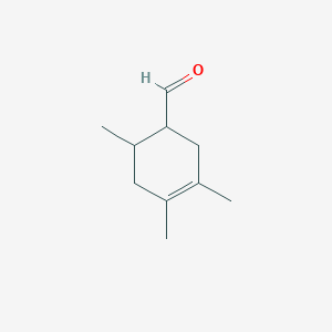 molecular formula C10H16O B1636391 3,4,6-Trimethylcyclohex-3-ene-1-carbaldehyde CAS No. 13702-58-4