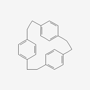 molecular formula C24H24 B1636450 Tricyclophane 