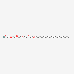 molecular formula C28H58O6 B1636471 3,6,9,12,15-Pentaoxatritriacontan-1-ol 