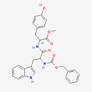 molecular formula C29H29N3O6 B1636499 Carbobenzyloxytryptophyltyrosine methyl ester 