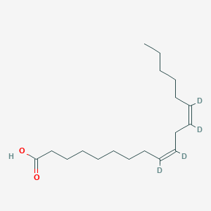 molecular formula C18H32O2 B163651 9Z,12Z-Octadecadienoic-9,10,12,13-D4acid CAS No. 79050-23-0