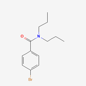 molecular formula C13H18BrNO B1636514 4-bromo-N,N-dipropylbenzamide 