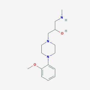 1-[4-(2-Methoxy-phenyl)-piperazin-1-yl]-3-methylamino-propan-2-ol