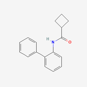 N-(2-phenylphenyl)cyclobutanecarboxamide