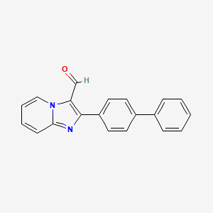2-Biphenyl-4-yl-imidazo[1,2-a]pyridine-3-carboxaldehyde
