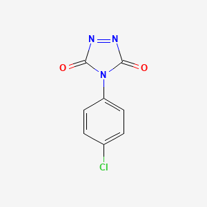 molecular formula C8H4ClN3O2 B1636649 4-(4-Chlorophenyl)-3H-1,2,4-triazole-3,5(4H)-dione 