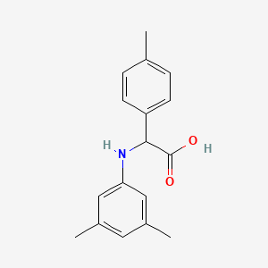 molecular formula C17H19NO2 B1636655 (3,5-Dimethylphenylamino)-4-tolylacetic acid 