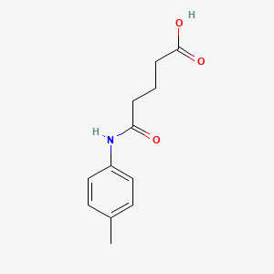 molecular formula C12H15NO3 B1636691 5-[(4-Methylphenyl)amino]-5-oxopentanoic acid CAS No. 71195-71-6