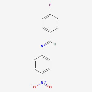 N-(4-fluorobenzylidene)-4-nitroaniline