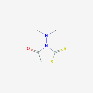 4(5H)-Thiazolone, 3-(dimethylamino)dihydro-2-thioxo-