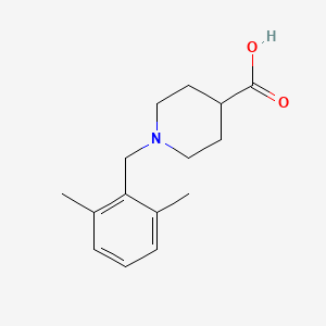 1-[(2,6-dimethylphenyl)methyl]piperidine-4-carboxylic Acid