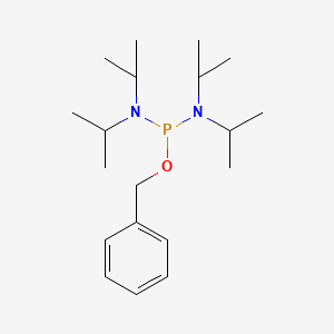 molecular formula C19H35N2OP B1636759 Benzyloxybis(diisopropylamino)phosphine 