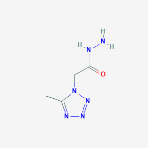 molecular formula C4H8N6O B1636775 2-(5-Methyltetrazol-1-yl)acetohydrazide 