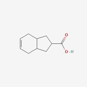 2,3,3a,4,7,7a-hexahydro-1H-indene-2-carboxylic Acid