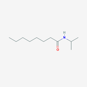 molecular formula C11H23NO B1636815 N-(1-methylethyl)octanamide 