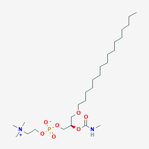 molecular formula C26H55N2O7P B163682 甲基氨基甲酰 PAF CAS No. 91575-58-5