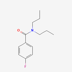 molecular formula C13H18FNO B1636823 4-fluoro-N,N-dipropylbenzamide 