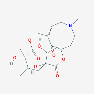 molecular formula C19H29NO8 B1636858 Onetine CAS No. 41451-67-6