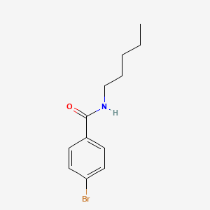 molecular formula C12H16BrNO B1636889 4-bromo-N-pentylbenzamide 