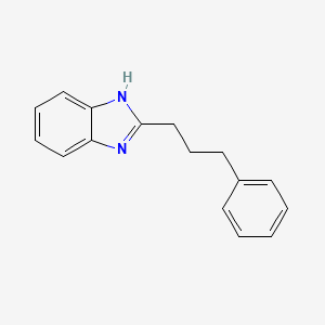 molecular formula C16H16N2 B1636894 2-(3-phenylpropyl)-1H-benzimidazole 