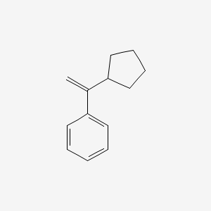 molecular formula C13H16 B1636895 (1-Cyclopentylvinyl)benzene CAS No. 75366-33-5