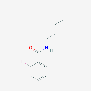 Benzamide, 2-fluoro-N-pentyl-