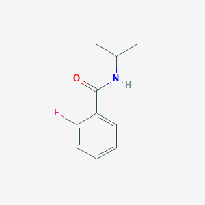 molecular formula C10H12FNO B1636984 2-Fluoro-N-isopropylbenzamide 