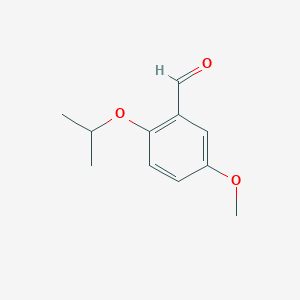 molecular formula C11H14O3 B1637007 2-Isopropoxy-5-methoxy-benzaldehyde 