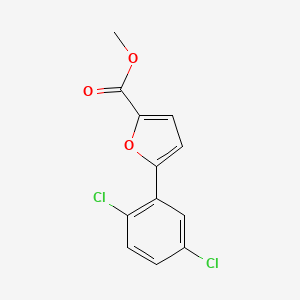 molecular formula C12H8Cl2O3 B1637010 Methyl 5-(2,5-dichlorophenyl)-2-furoate 