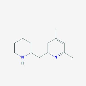 2,4-Dimethyl-6-(2-piperidinylmethyl)pyridine