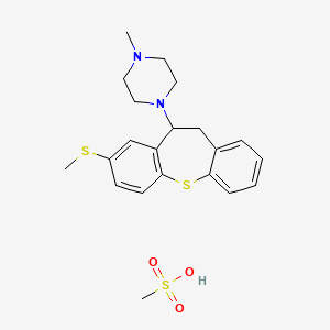molecular formula C21H28N2O3S3 B1637042 Methiothepin mesylate CAS No. 51482-89-4